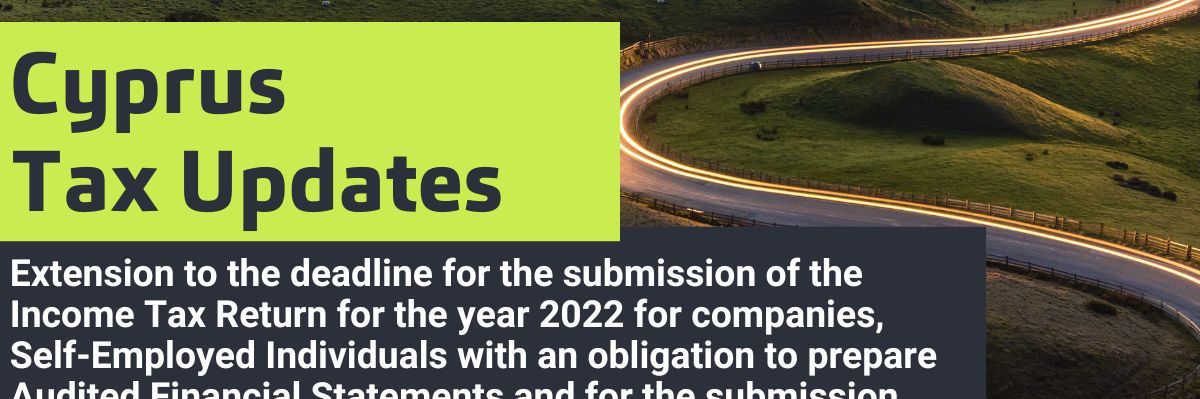 Extension to the deadline for the submission of the Income Tax Return for the year 2022