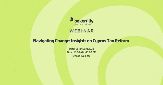 Navigating Change: Insights on Cyprus Tax Reform Webinar