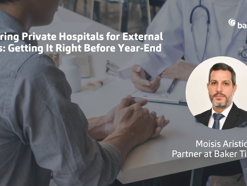 Preparing private hospitals for external audit