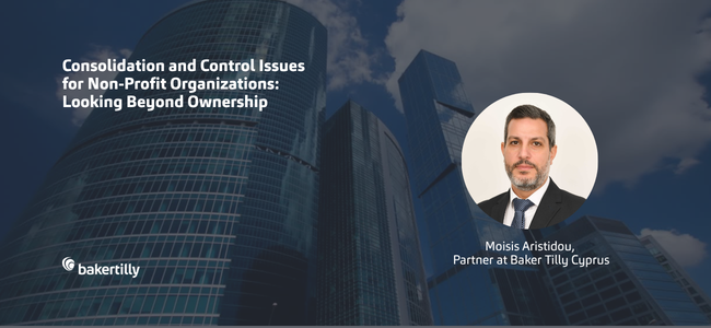 Consolidation and Control Issues for Non-Profit Organizations: Looking Beyond Ownership