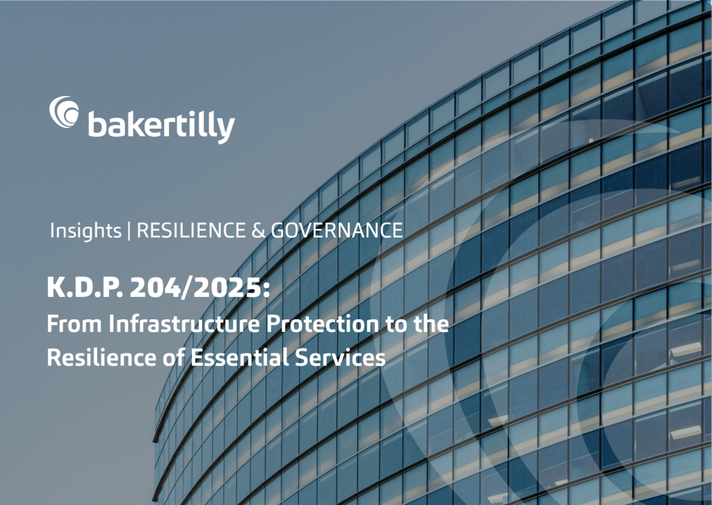 K.D.P. 204/2025: From Infrastructure Protection to the Resilience of Essential Services