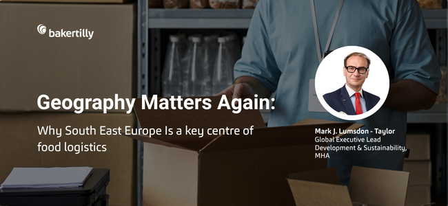 Geography Matters Again: Why South East Europe Is a key centre of food logistics